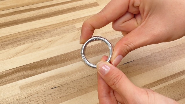 Amazon.com: Ferraycle 18 Pcs Spring O Rings Alloy Round Clips